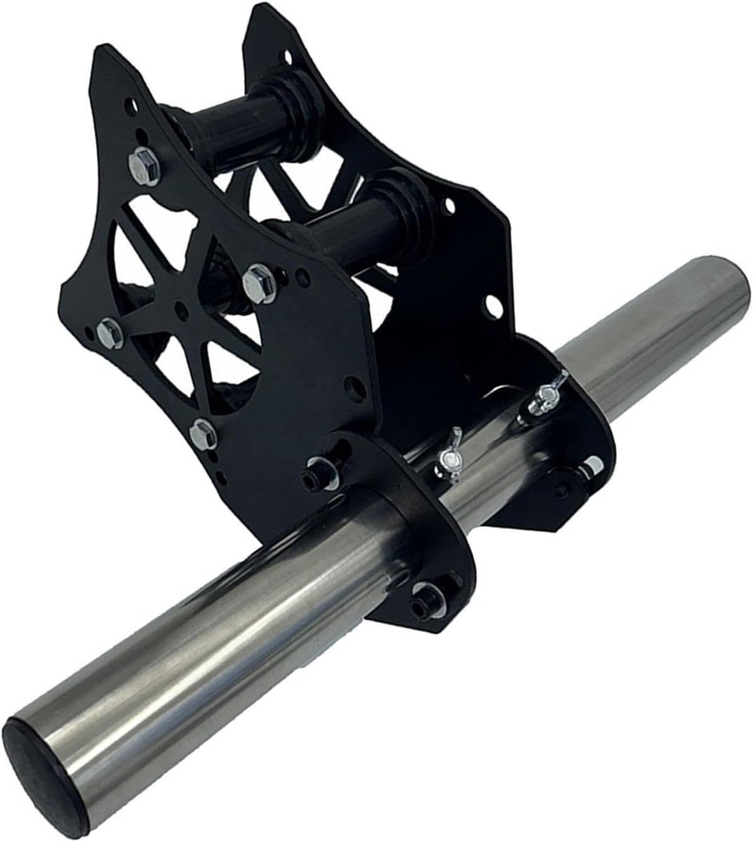 Squat Accessoire - Fitness Glijder - Kracht Training - Soepel Lager Mechanisme - 51 x 30 x 20 cm - Zwart