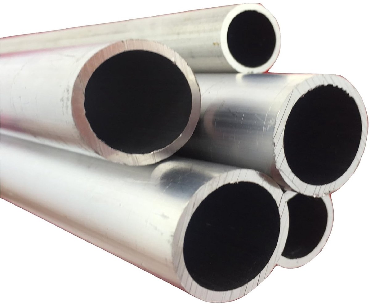 Aluminium Ronde Buizen - Metaal Profiel - Constructie Projecten - Hoge Kwaliteit Legering - 45mm x 2mm x 2m - Zilverkleurig