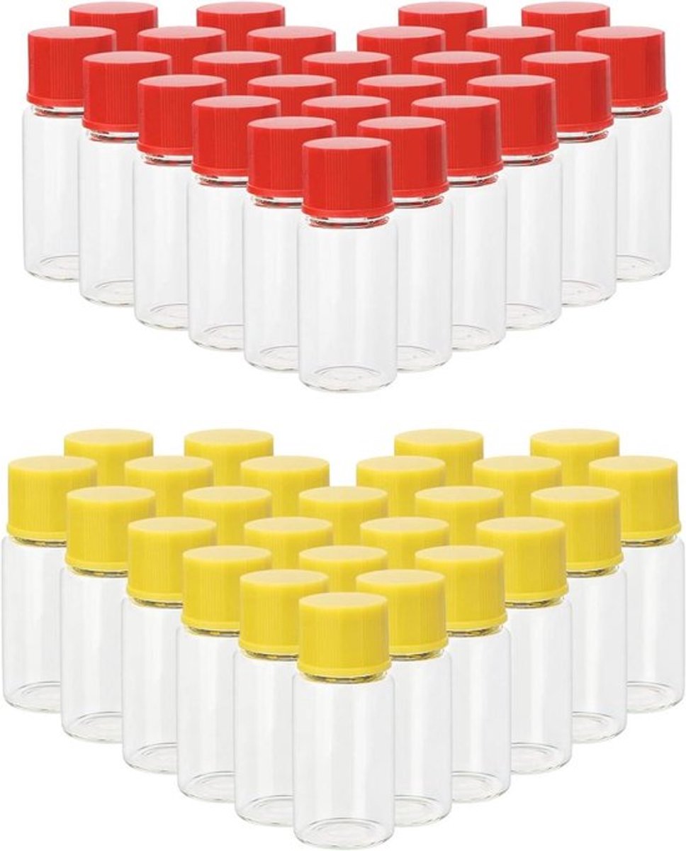 Glazen flessen met schroefdop voor chemielab Inovra Plus