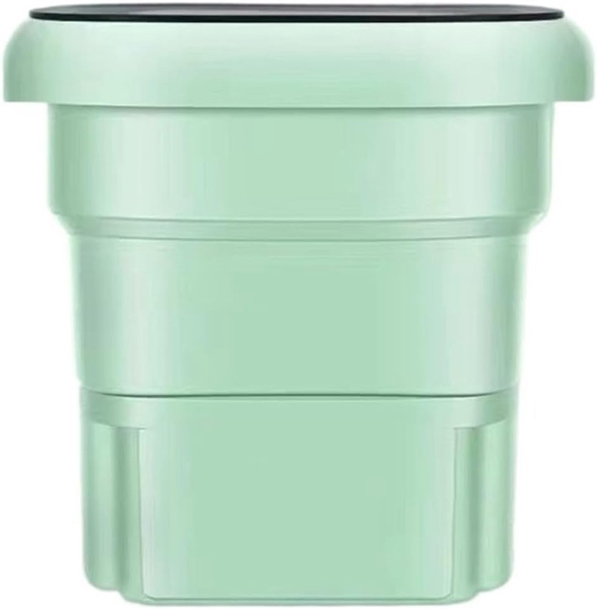 Opvouwbare Mini Wasmachine Draagbare Wasmachine Emmer Kleding Wassen Ruimtebesparend Ontwerp 1800 Gram Wit