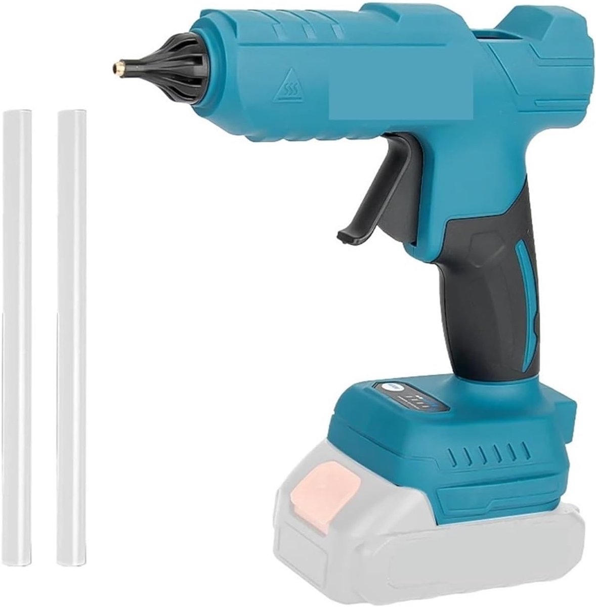 Lijmpistool - Hete lijm - Klusjes en hobby - Draadloos en veilig - 11 mm - One Color