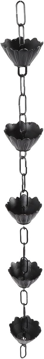 Regenketting - Bloem Decoratie - Dakrand Afvoer - Aluminium Legering - 374 inch - Aluminium