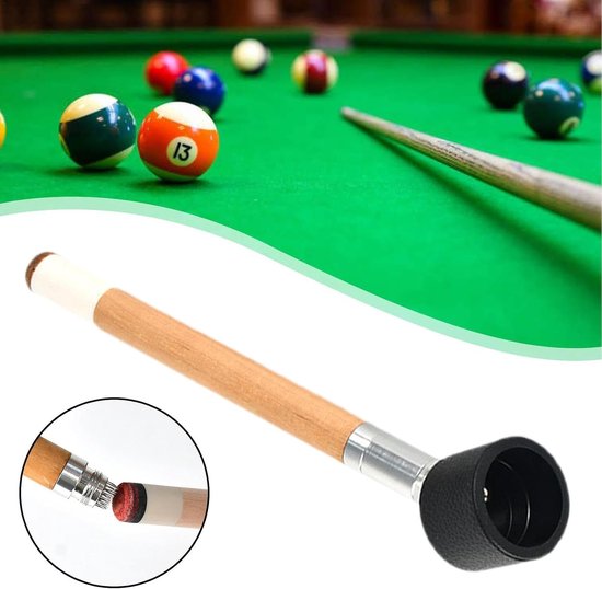 Krijthouder Biljart - Pool Cue Houder - Spel Verbeteren - 2-in-1 Functie - 20 cm Lengte - Niet Gespecificeerd — afbeelding 5