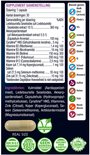 Achterkant van de doos met capsule, ingrediënten en allergeneninformatie.
