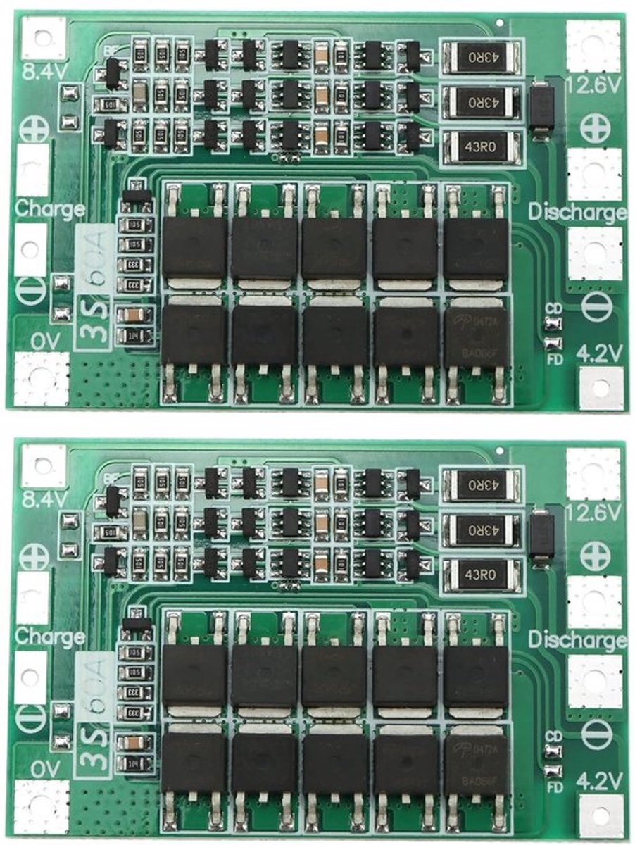 Golden crown - 2 - Lithium Batterij Bescherming Board