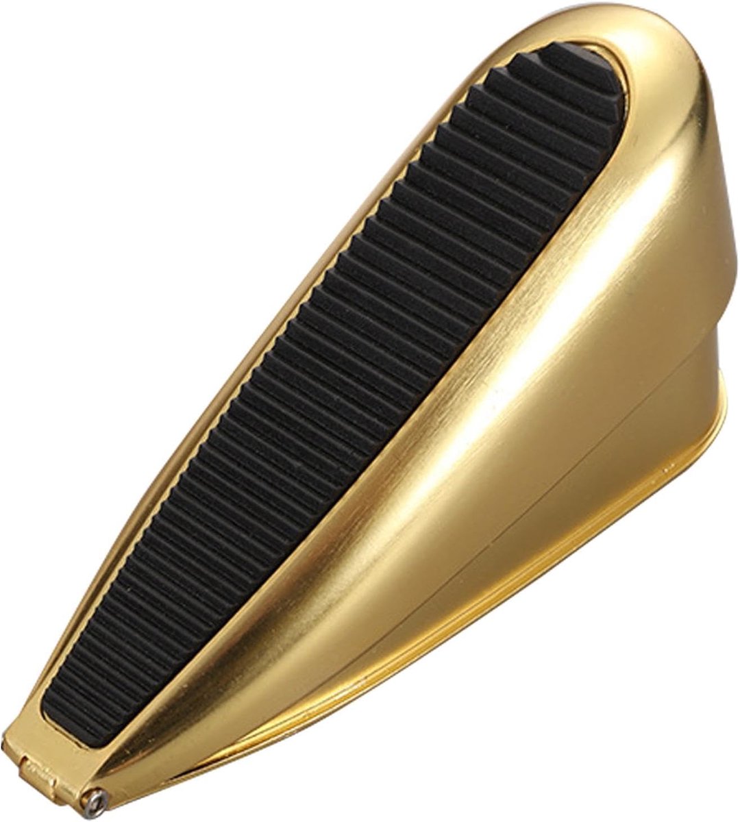 Deurstopper - Antislip wig - Deuren blokkeren - Verstelbare hoogte - 13 cm lengte - Goud