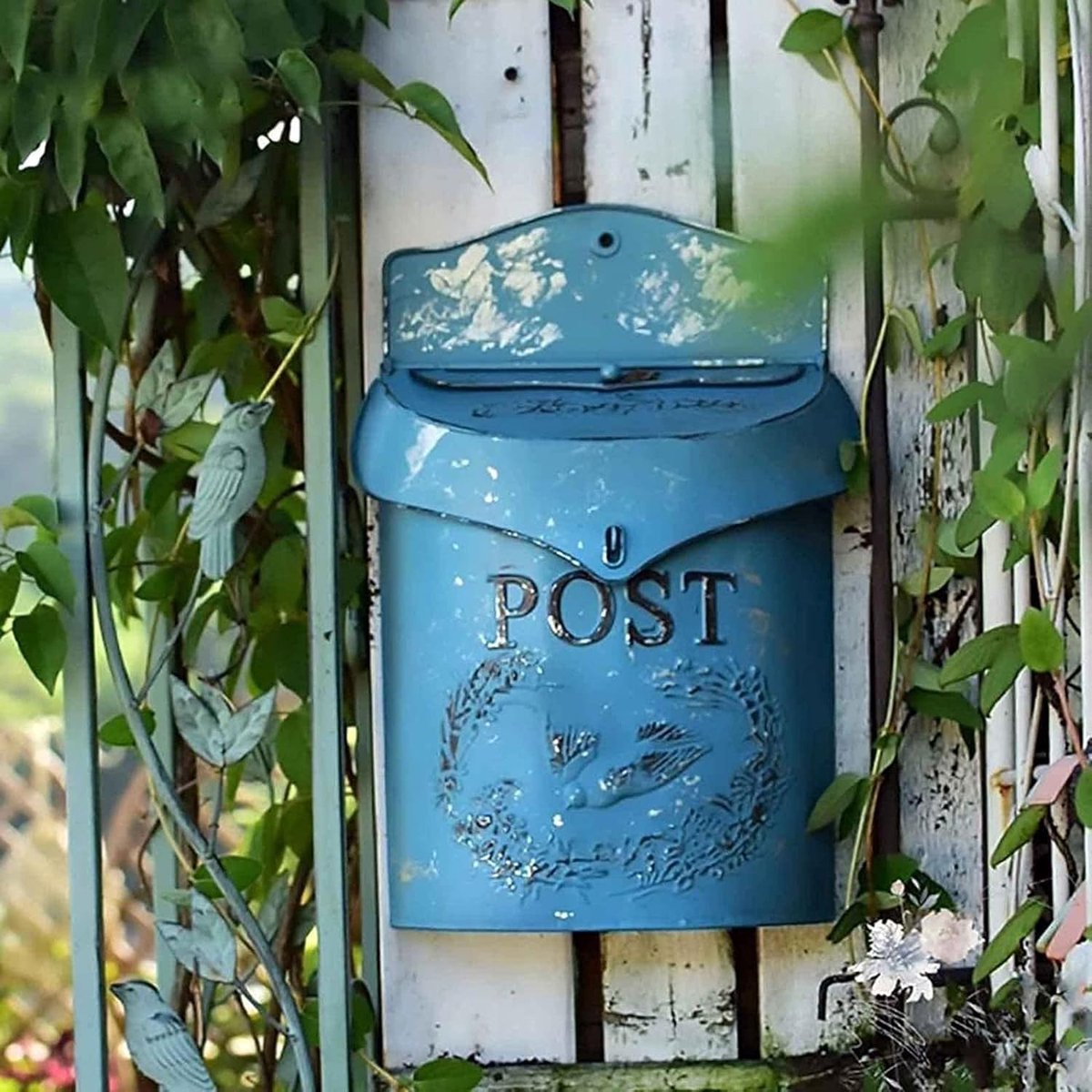 Grote brievenbus - Postkast buiten - Post ontvangen - Afsluitbaar design - Grote capaciteit - Antiek