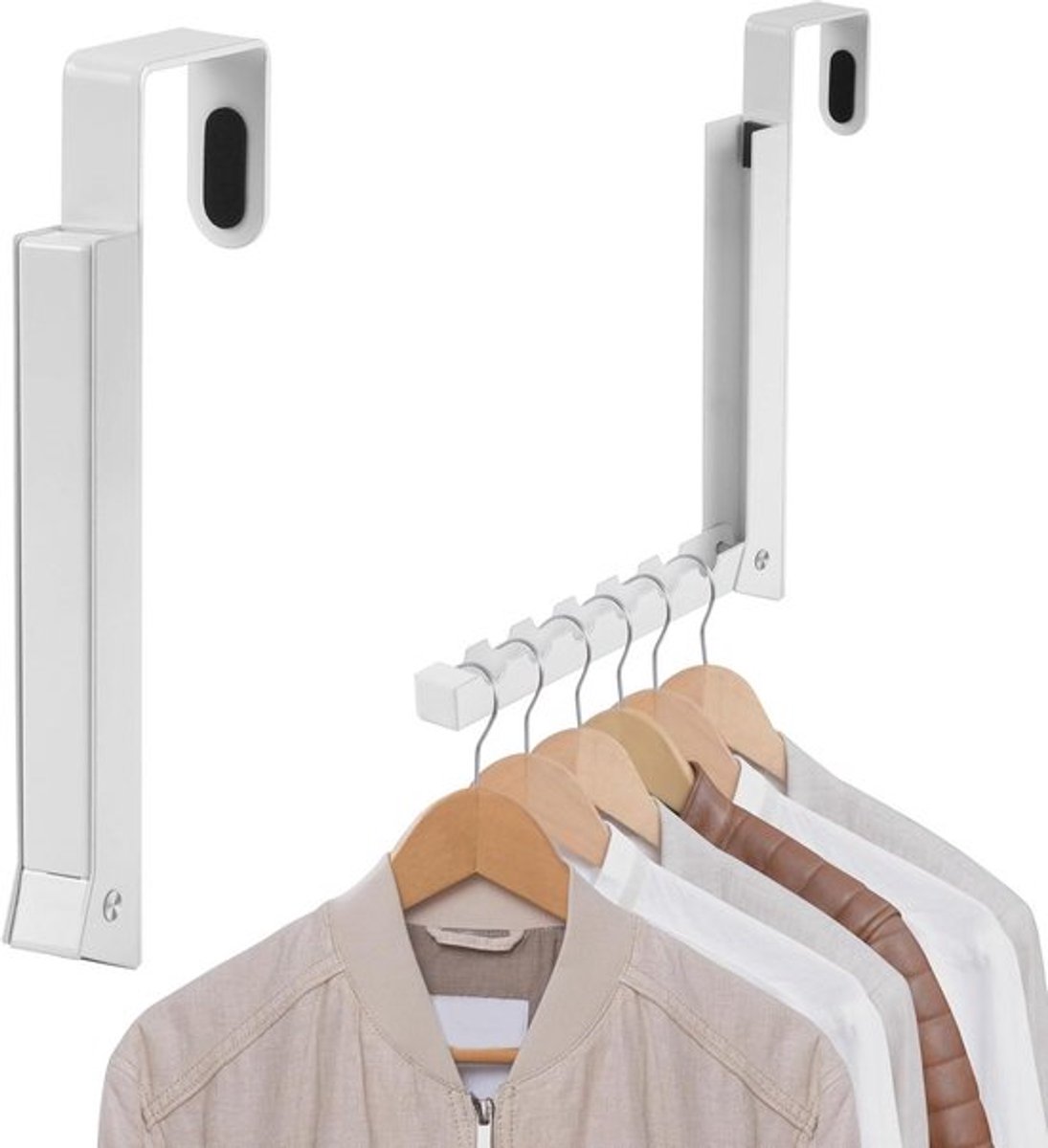 Kledinghaken set Inovra Plus - Over de Deur Voor Opbergplaats