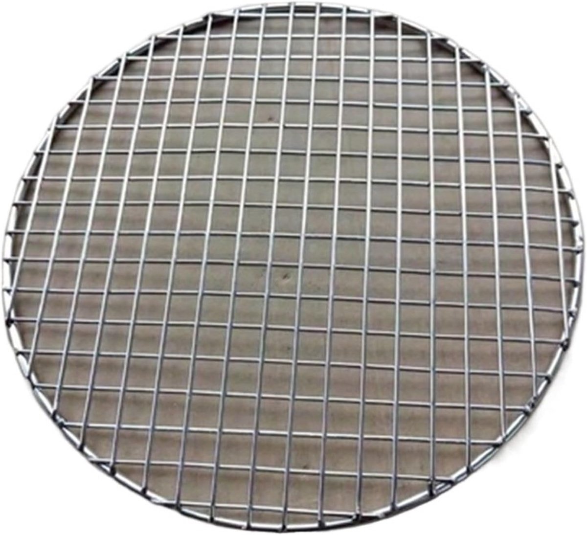 BBQ Grill Net Grillmat Rooster Buiten Koken Anti-aanbaklaag 18 cm Zilver