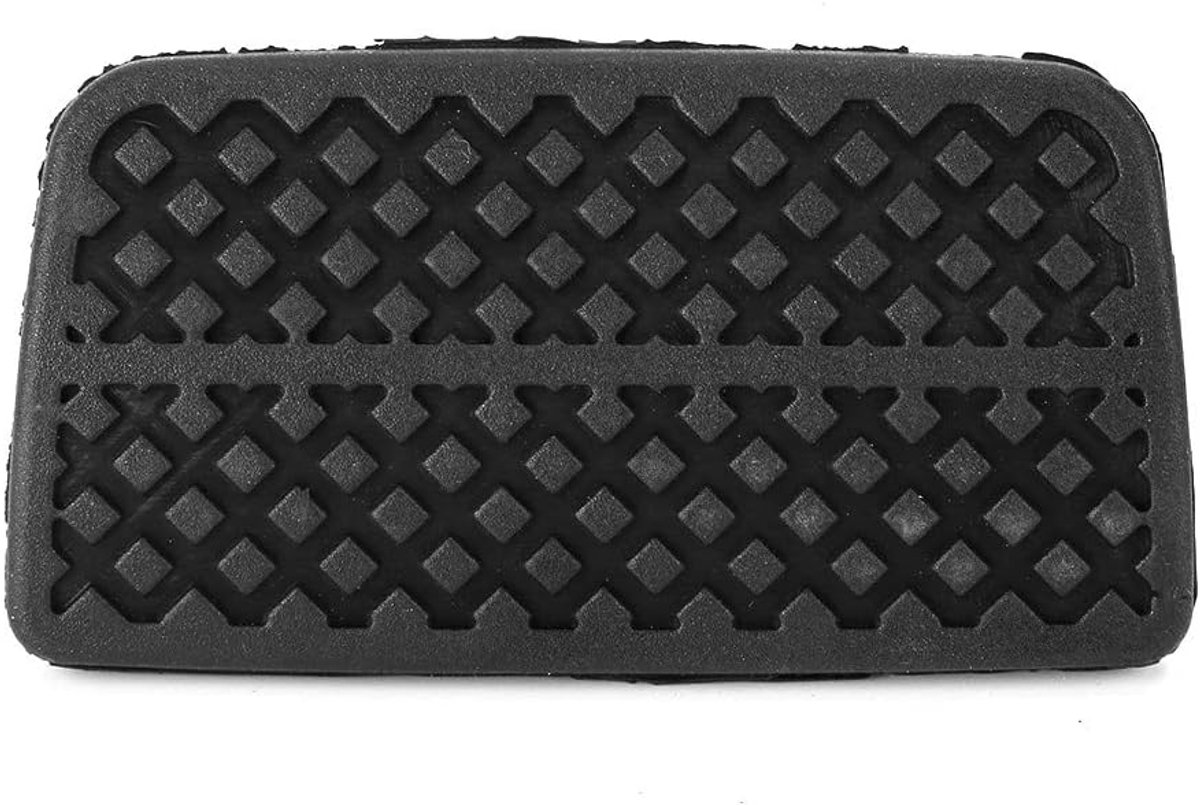 Pedaalrubber Vervanging - Rem Pedaalhoes - Verbeter Rijcomfort - Antislip Oppervlak - 10 cm Lengte - Zwart