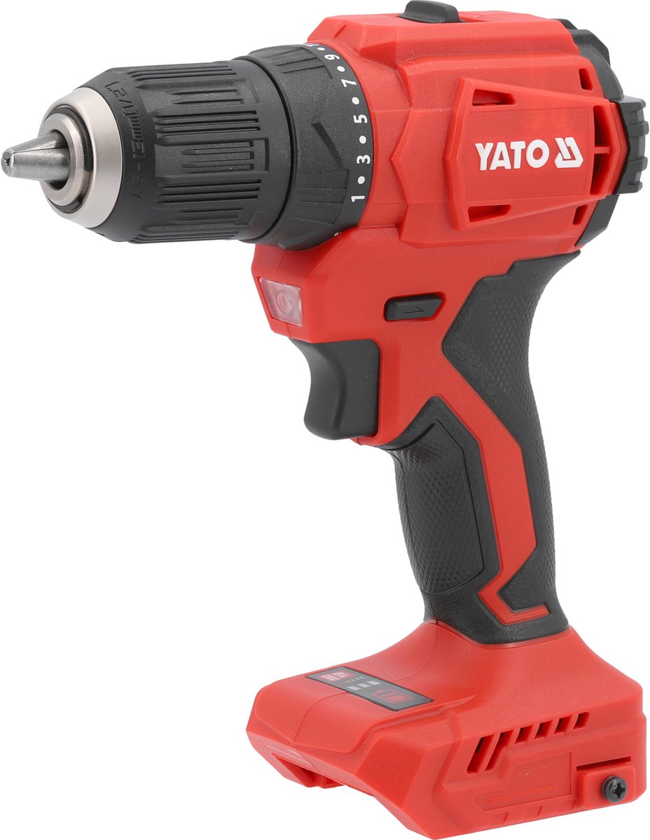 YATO Accu Schroefboormachine 18V 45Nm – Borstelloos - zonder accu en oplader
