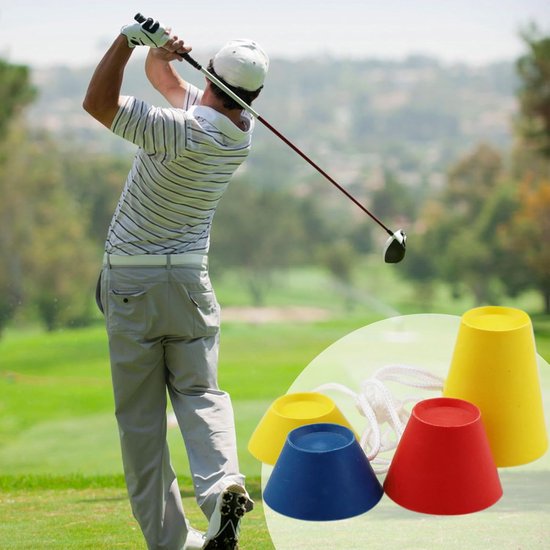 Golf Tees Rubber - Winter Tees - Golfen op Gras - Verschillende Hoogtes - 16 Stuks - Multicolor van GOLF — afbeelding 5