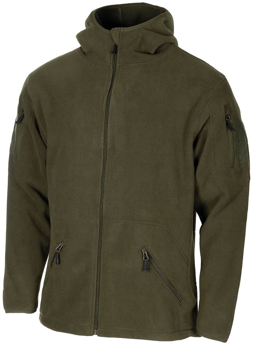 MFH tactische fleecejas, legergroen