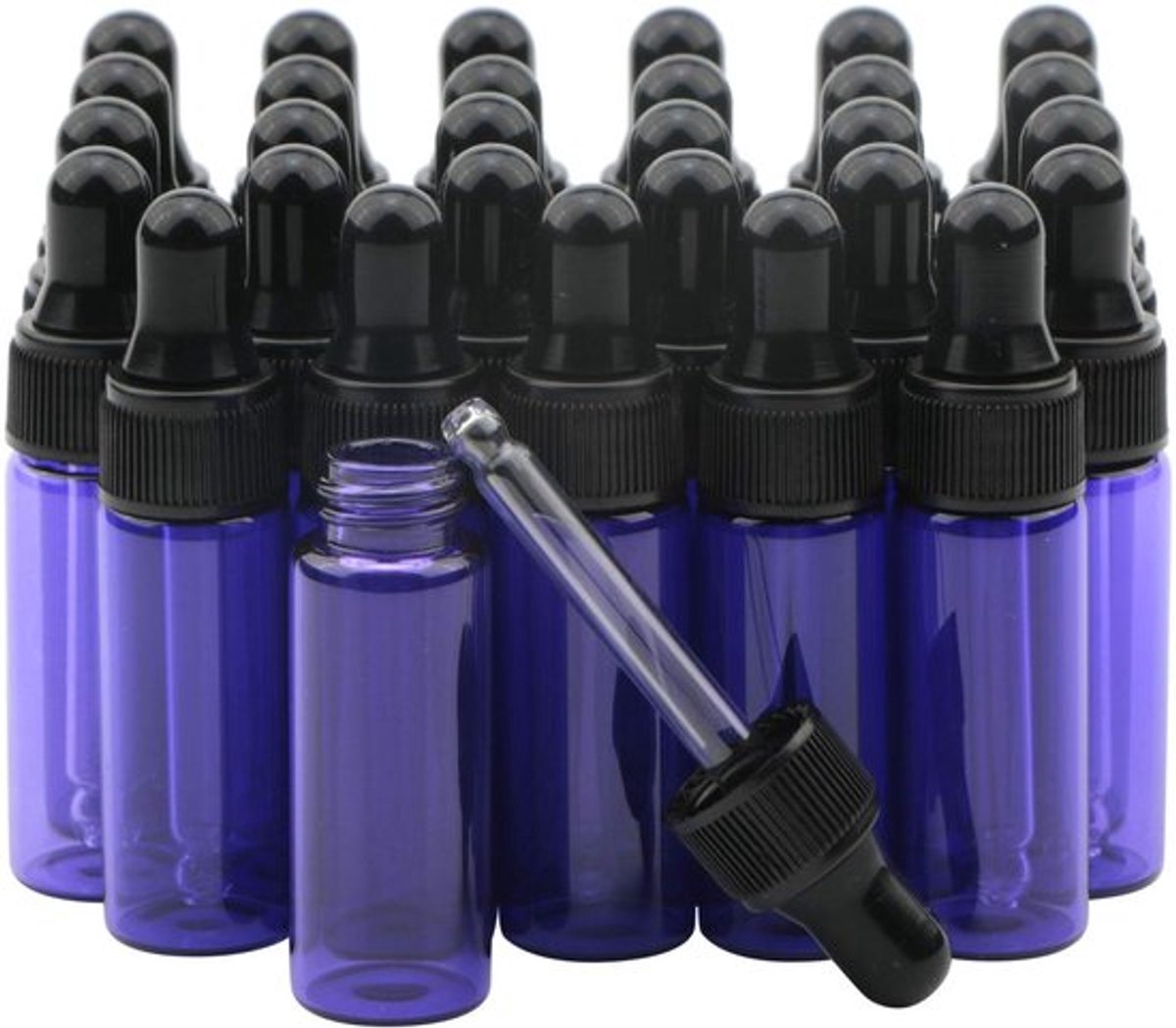 Druppelflesjes 30 stuks - Glazen Flesjes 5 ml - Kleine Flesjes - Flesjes voor Etherische O