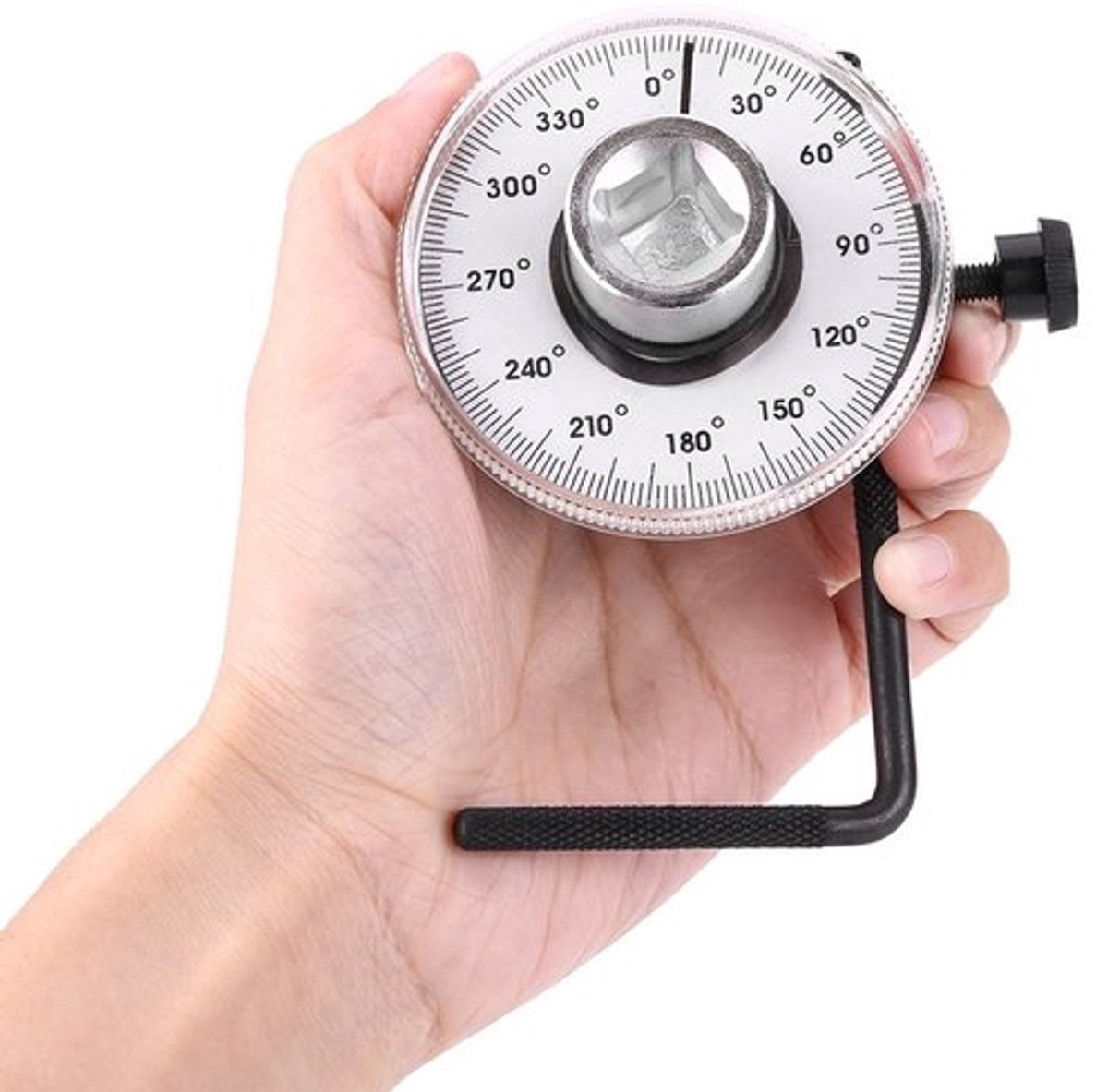 Torsiemeter - Verstelbare torsiemeter voor auto's - Precisie-instrument - 1/2 inch - Torque angle gauge - Voor het meten van draaikrachte...
