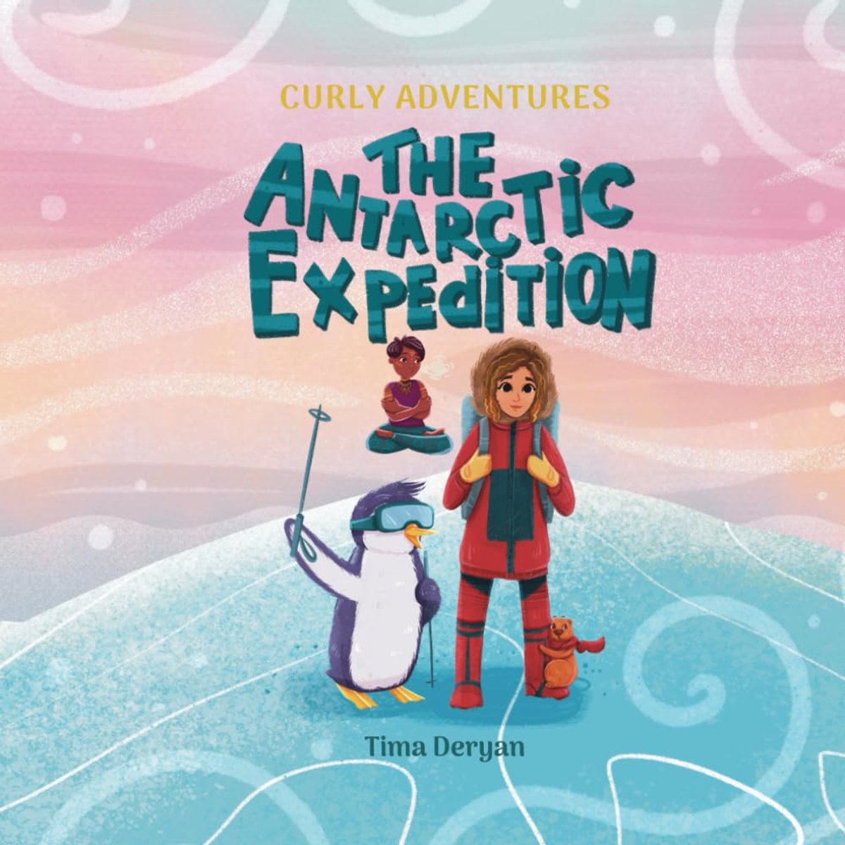 SnelShoppen - Curly Adventures: De Antarctic Expedition - Spannend Kinderboek over Avonturen, Leerzaam Verhaal, Geschikt voor Kinderen, 8-12 Jaar, Lez