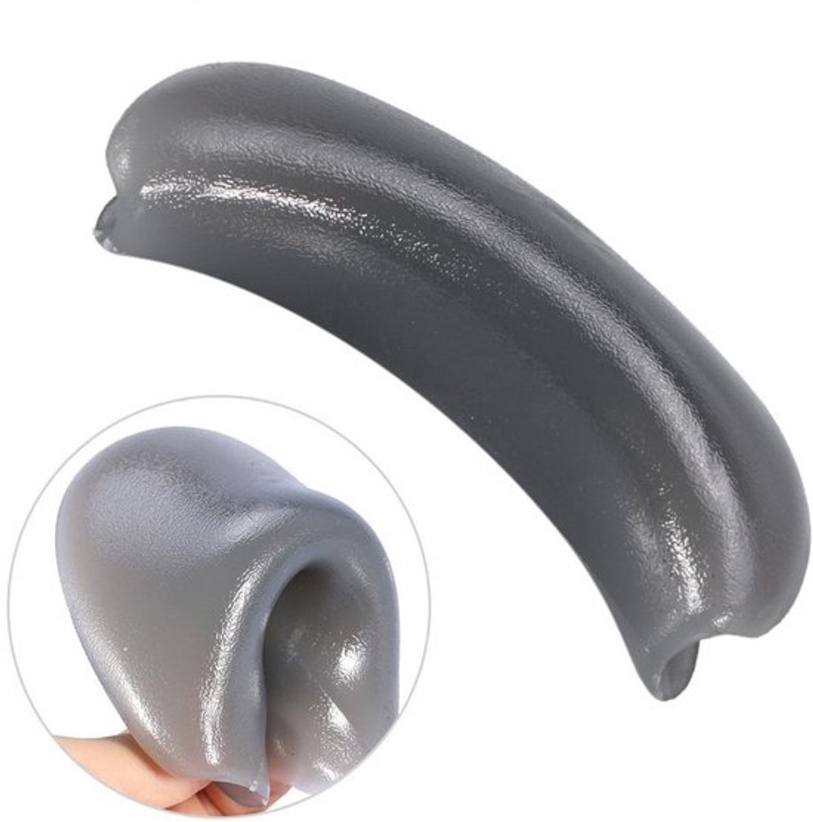 IMstore - Neck Guard - Shampoo Tray - Professionele neksteun - Grijs - Haar salon - Ideaal voor thuisgebruik - Comfortabel en duurzaam