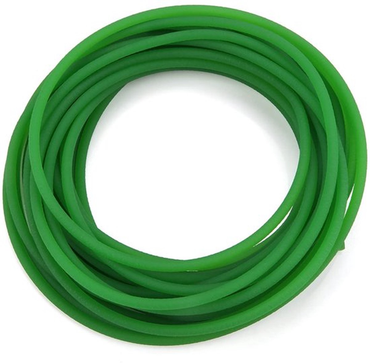 Groene PU-polyurethaan Ronde Riem - Aandrijftransmissie - 5mm*10m - Ruw Oppervlak - Duurzaam en Flexibel - Geschikt voor Diverse Toepassi...