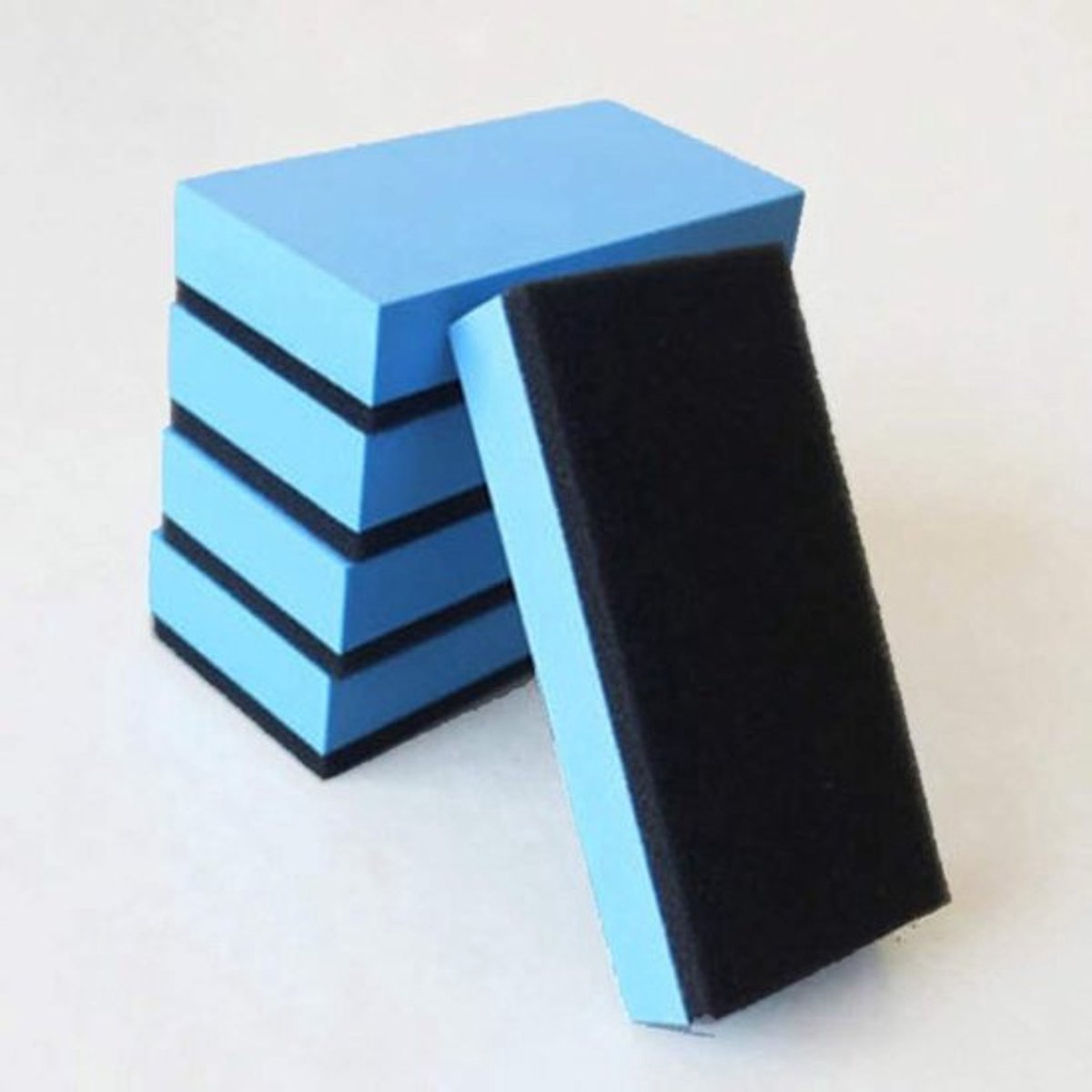 Coating Spons 10 Stuks - Keramische Coating - Applicator Pads - EVA Spons - Auto Polijsten - Hoogwaardige Materialen - Blauw/Zwart - Autowax Spons