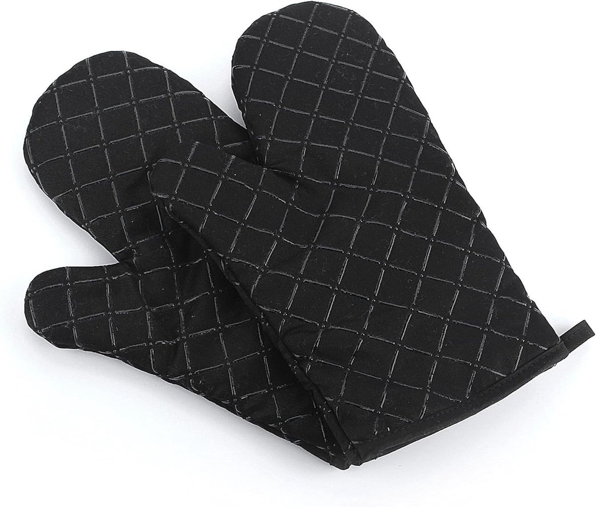 Hittebestendige ovenhandschoenen, duurzame siliconen ovenwant, antislip design voor koken,