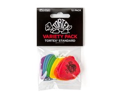 Dunlop PVP418 Tortex Standard Plectrum Variety 12-Pack - Plectra, 0.50mm tot 1.14mm, mix van 12 stuks
