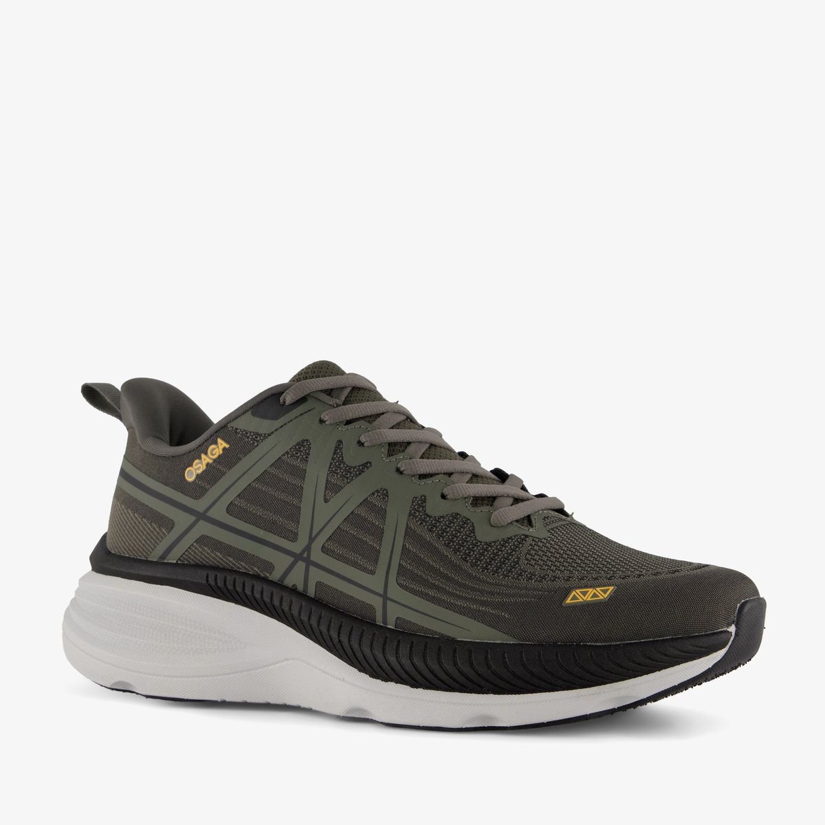 Osaga Zeus heren hardloopschoenen groen - Maat 45 - Uitneembare zool
