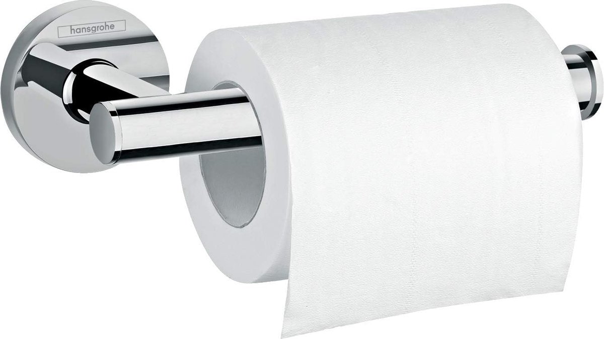 SnelShoppen - Toiletrolhouder, Closetrolhouder, Badkamer Accessoires, Chroom, Modern Design, Universele Badkameraccessoires voor Comfort en Stijl