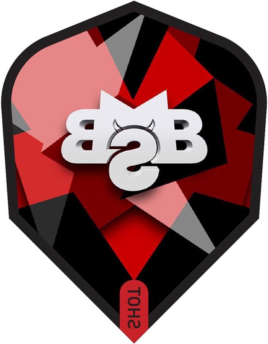Dart Flights - Vleugels - Precisie Darten - Standaard Vorm - 5 gram - Transparant