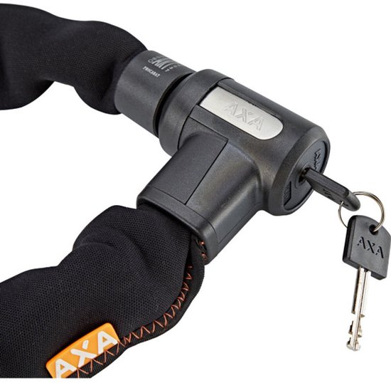 AXA Procarat + 105 - Kettingslot - ART 4 - Slot voor Scooters - Extra Dikke Schakels - Hangslot - 105 cm lang - 10,5 mm - Zwart van AXA — afbeelding 2