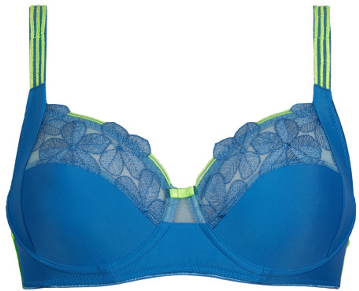 Dacapo Aruba Beugel BH Neon/Royal Blauw