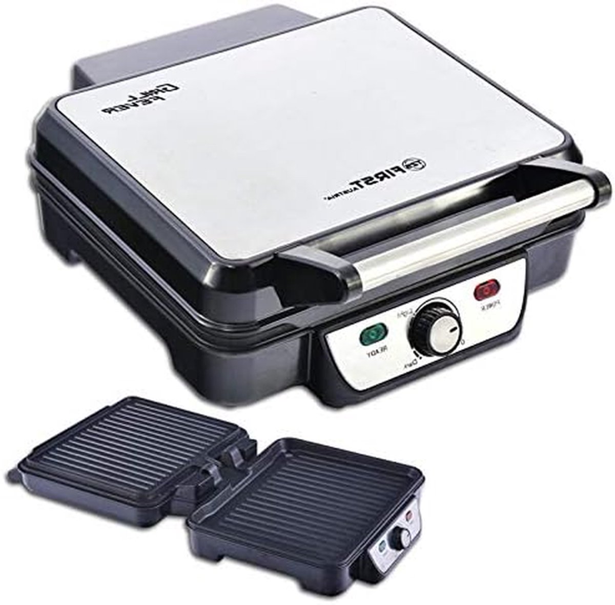 Contact Grill - Tafel Grill - Binnen Grillen - 180° Opening - 1800 Watt - Zwart