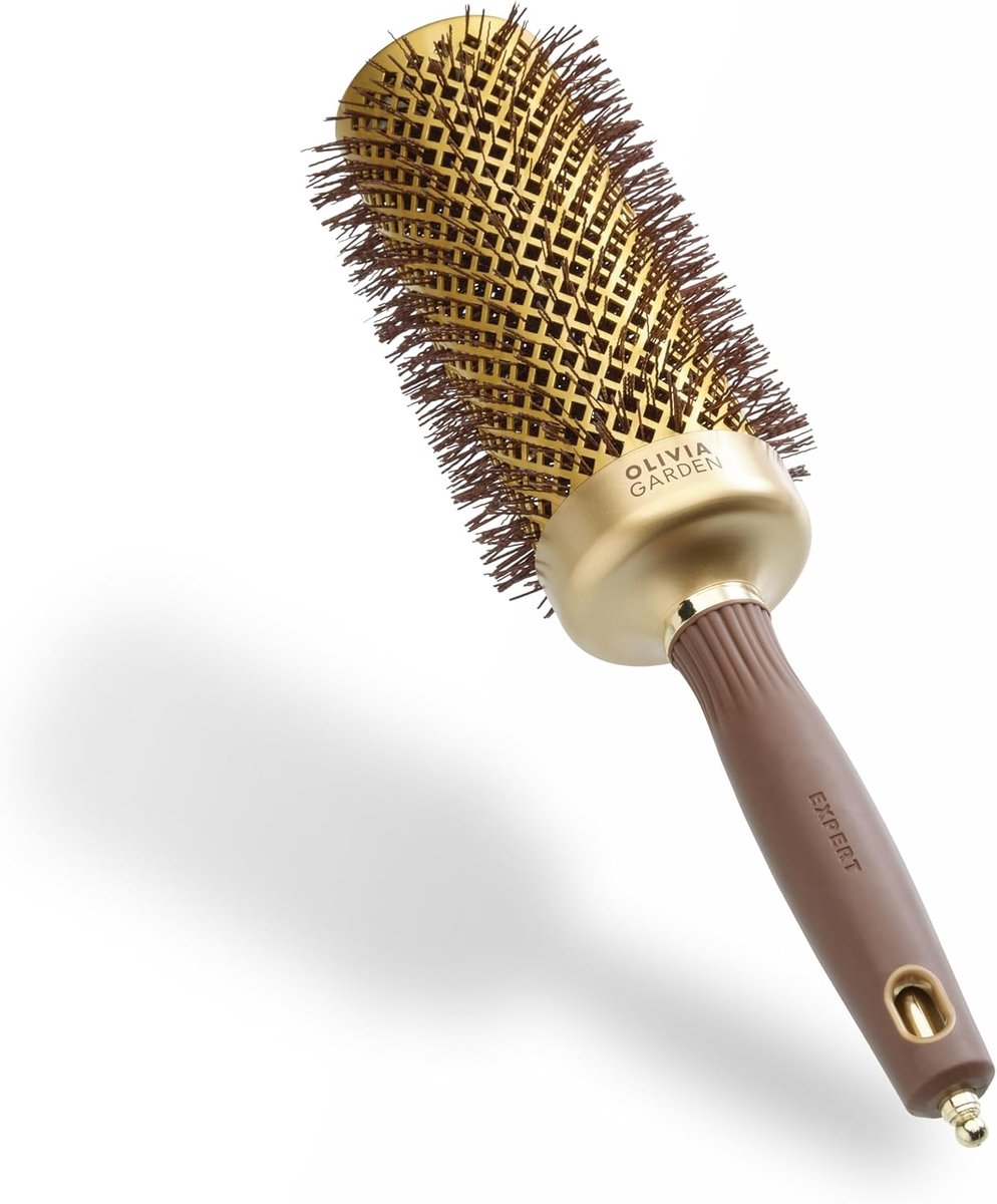 SnelShoppen - Keramische Ronde Borstel met Extra Lange Barrel voor 25% Snellere Blowouts, Ideaal voor Efficiënte Haardrogen en Styling, Geschikt voor