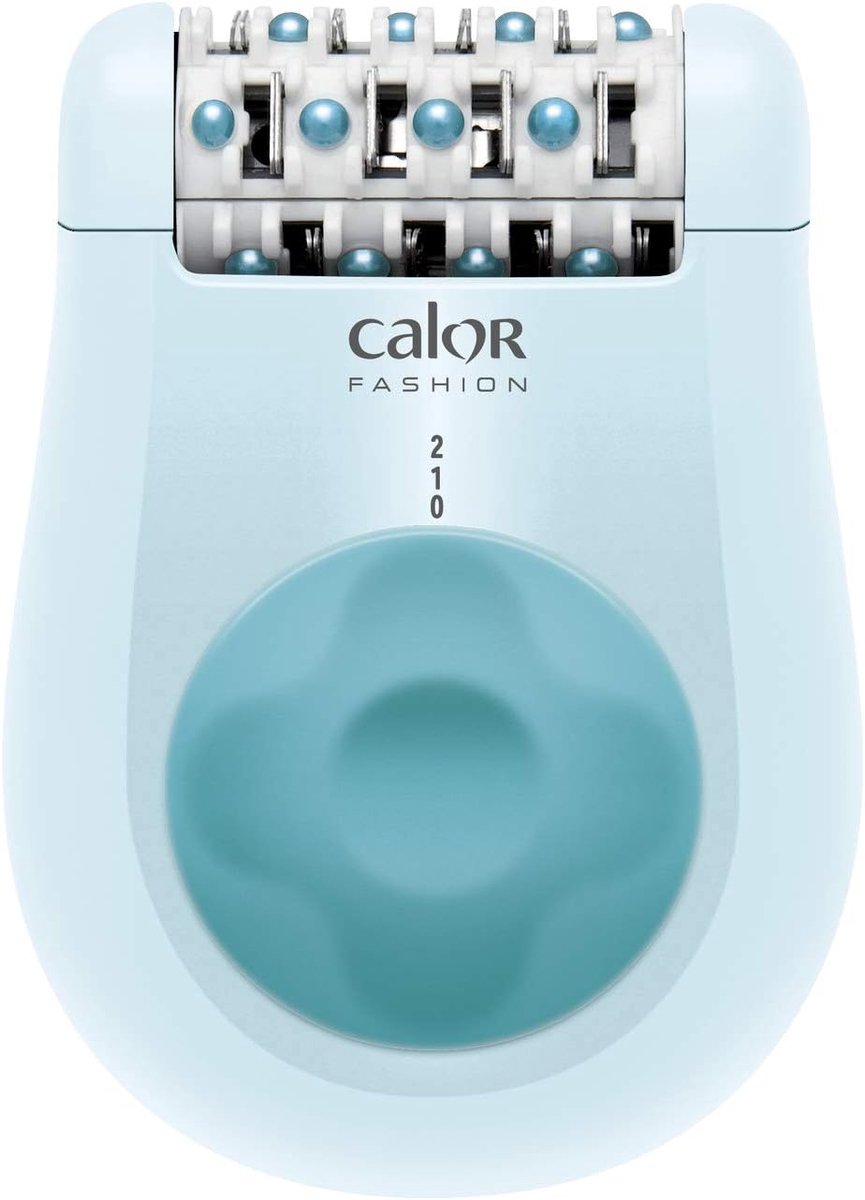 SnelShoppen - Compacte Elektrische Epilator, 24 Precisieklemmen, Massageballen, Ideaal voor Ontharing en Hygiëne, Gemaakt in Frankrijk