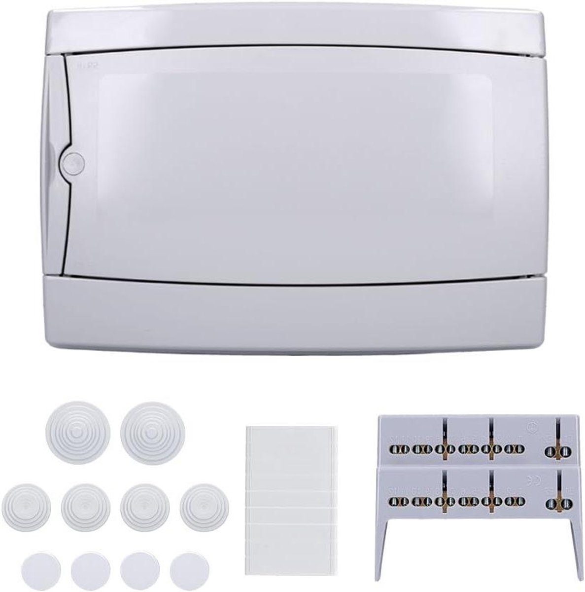 Verdelingkast - Zekeringkast - Natte Ruimtes - IP65 Waterdicht - 12 Modules - Wit