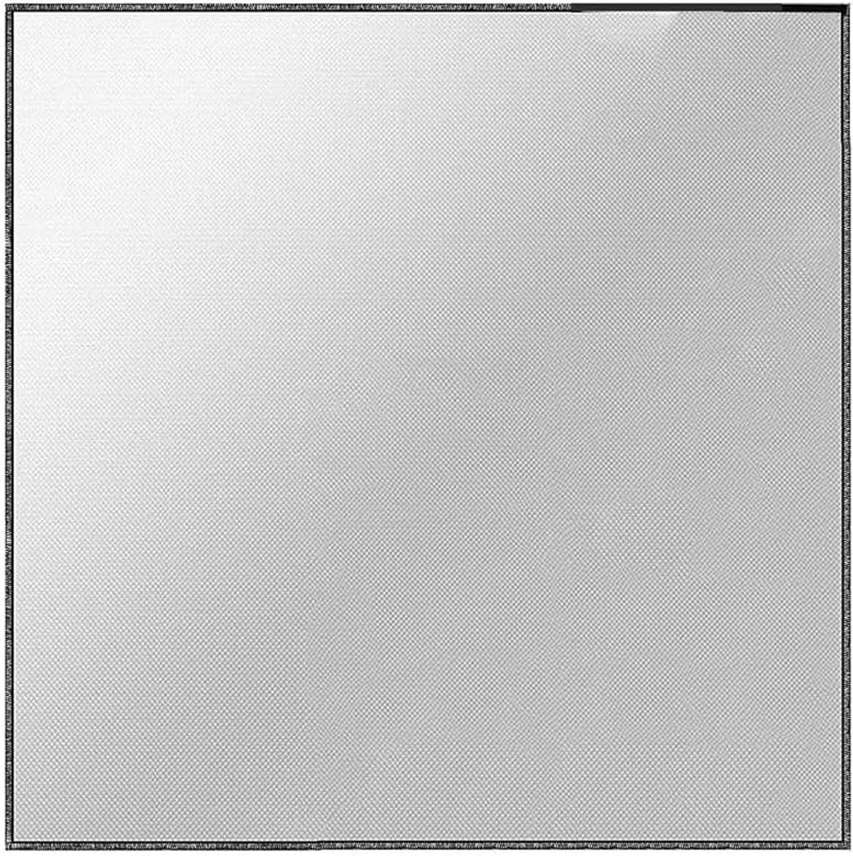 Vierkante Vuurpitmat 100 x 100 cm, Vlamvertragende Mat voor Tuin, Barbecue, Camping en Terrasbescherming