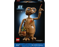 LEGO Ideas E.T. the Extra-Terrestrial Bouwpakket voor Volwassenen en Woondecoratie - 21370 Image