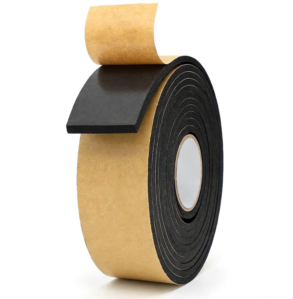 Dailygoods- Schuimtape zelfklevend - Afdichtingsband waterdicht - Trillingsdemping - Schokbescherming - Geluidsisolatie - EVA-schuim 50 mm x 5 mm x 3 m - Afdichtingstape