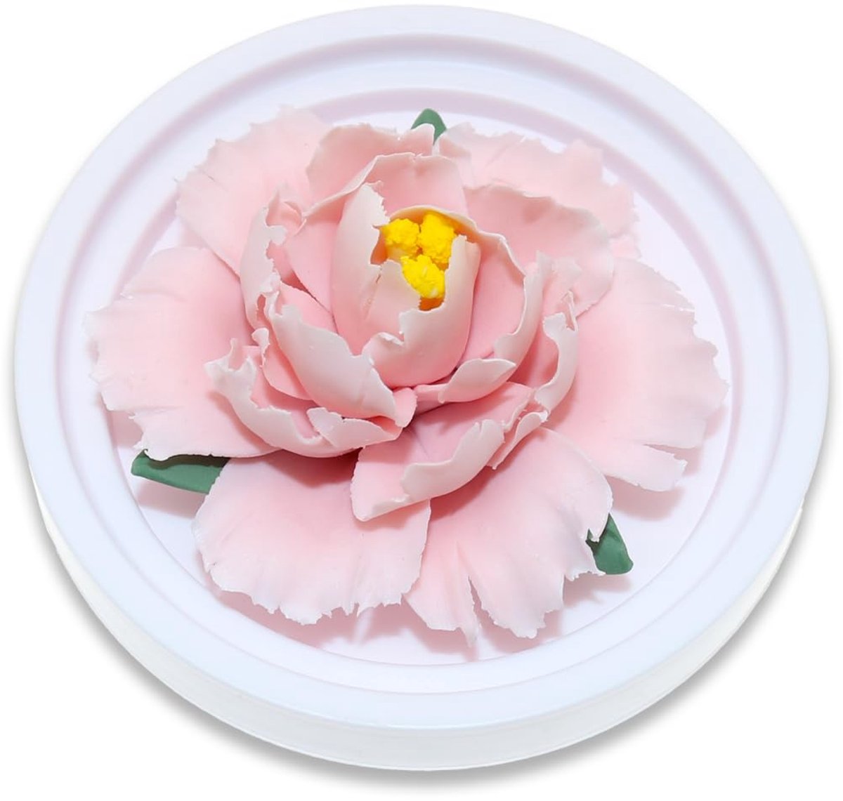 Geurverspreider passieve aromatherapie diffuser keramische bloem etherische olie diffuser voor kantoor, dressoir en slaapkamers (roze)
