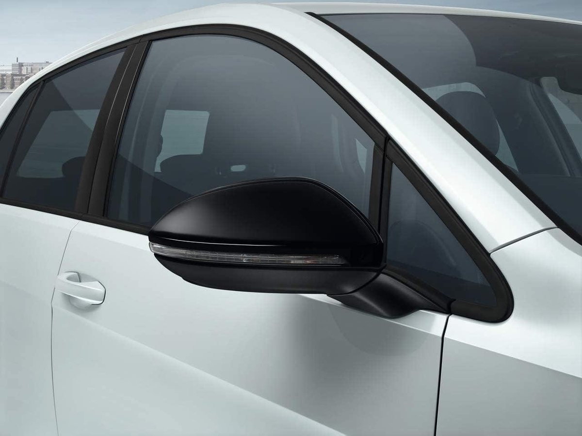 Buitenspiegelkappen - Spiegelkappen Set - Auto Stylen - Hoogglans Zwart - 1 Set - Zwart