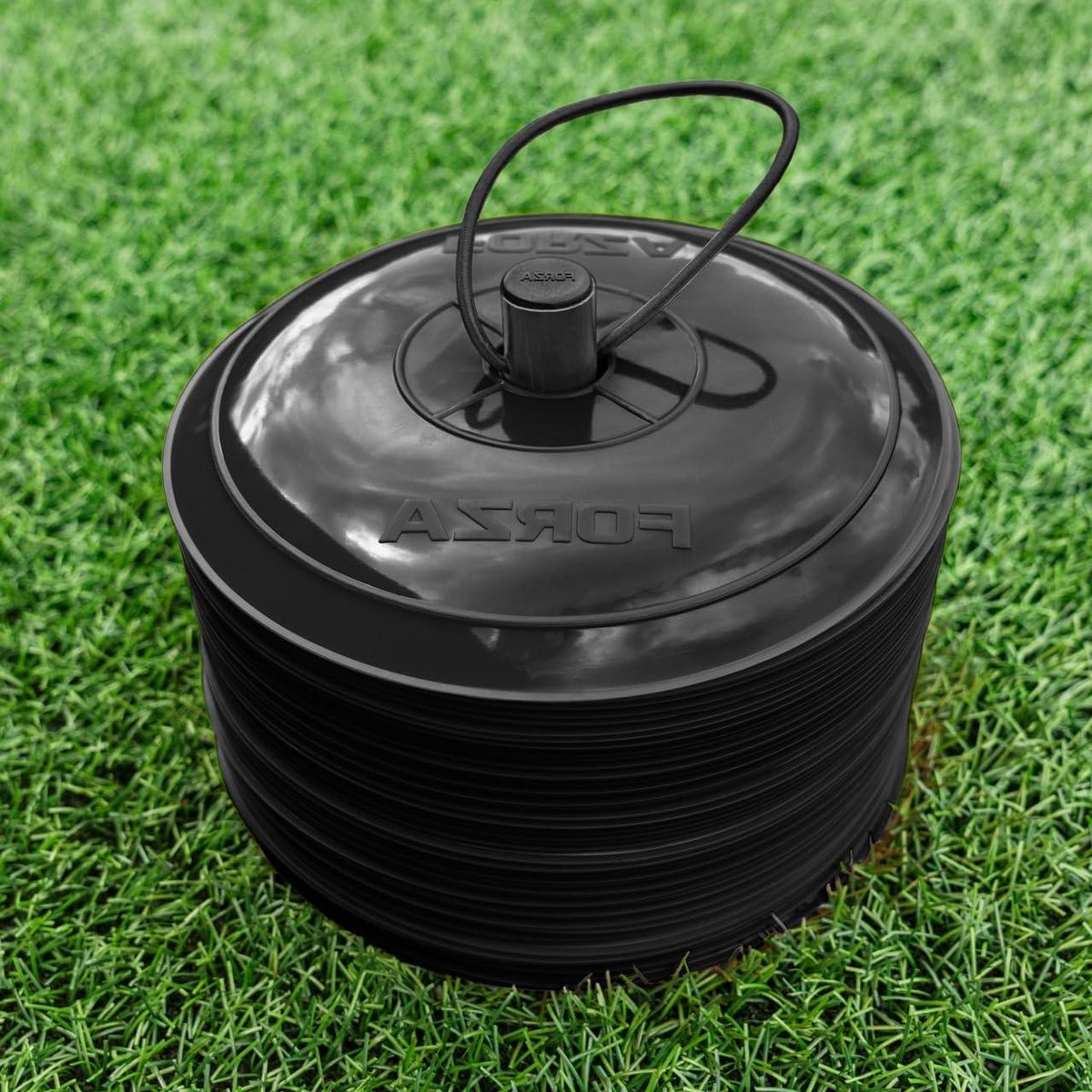 Platte Trainingsmarkeringen Kegels Set - 50 Stuks - 10 Kleuren - Voor Voetbal, Hockey en Sporttraining