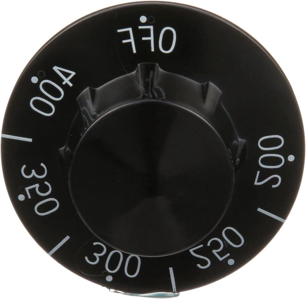 Thermostaat Knop - Temperatuur Regelaar - Apparatuur Repareren - Universeel Verstelbaar - 2 1/4 Inch - Zwart