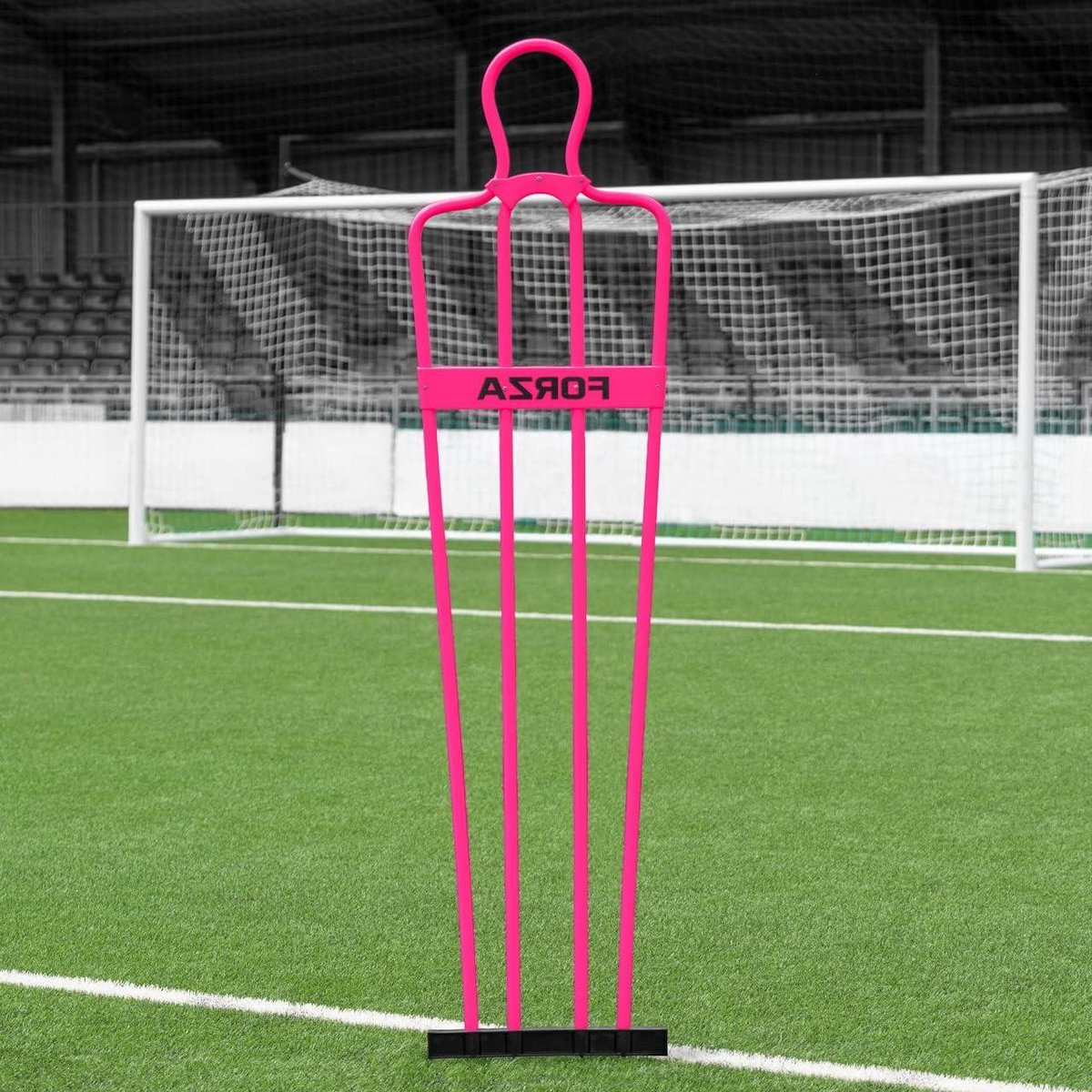 Voetbal Trainingspoppen - Vrije trap dummies - Voetbaltraining verbeteren - Onbreekbaar PVC plastic - 6ft hoogte - Roze