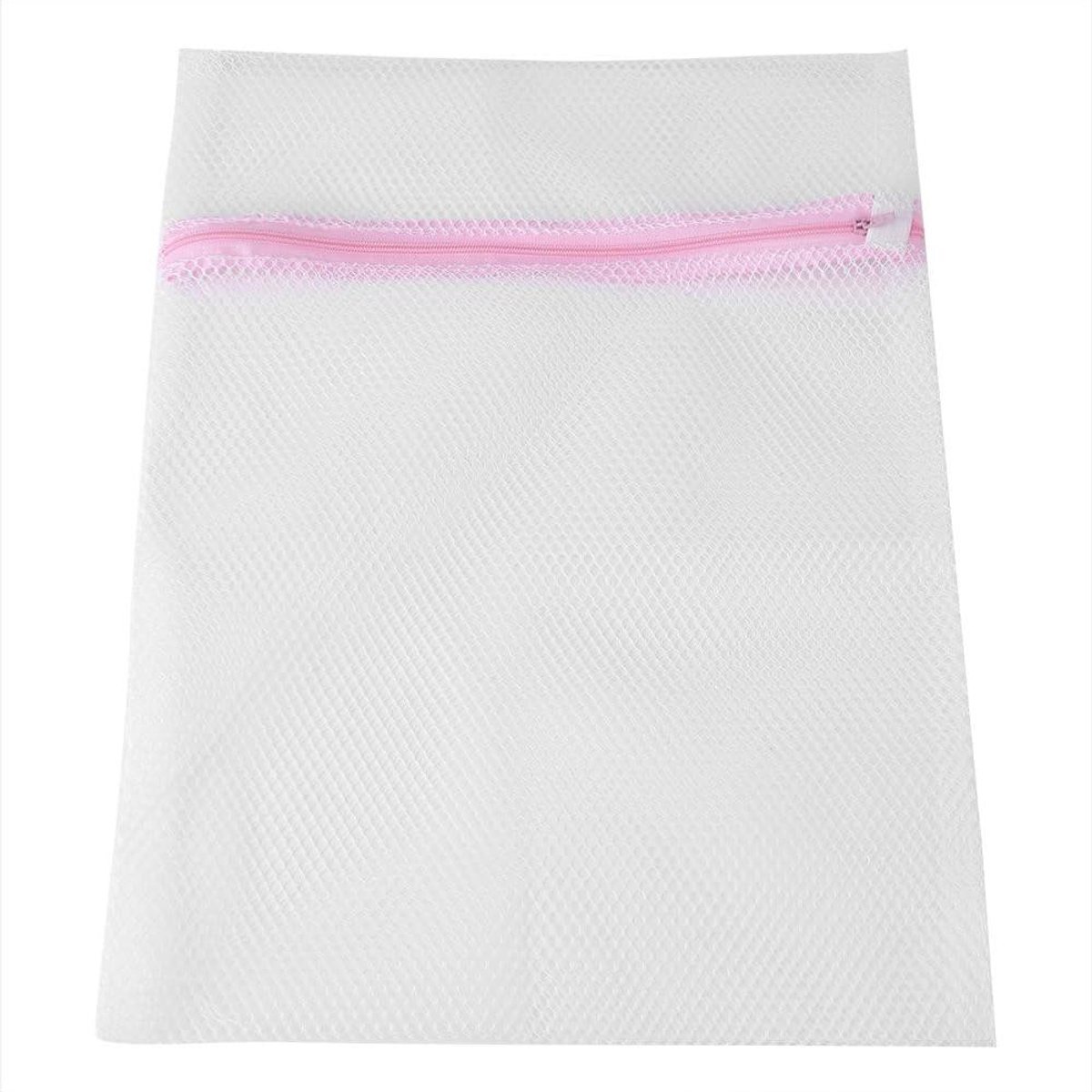 Waszakken Set - Kledingbeschermers - Kleding Beschermen - Duurzaam Polyester Gaas - 50x60cm - Wit