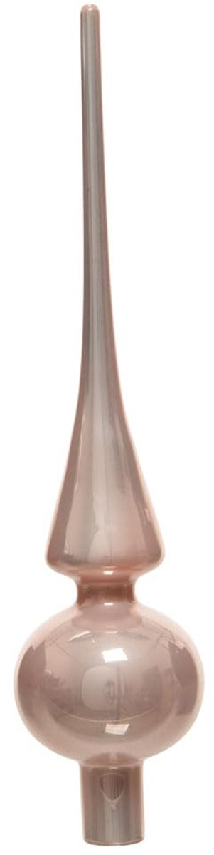 glas emaille 260 mm poeder roze