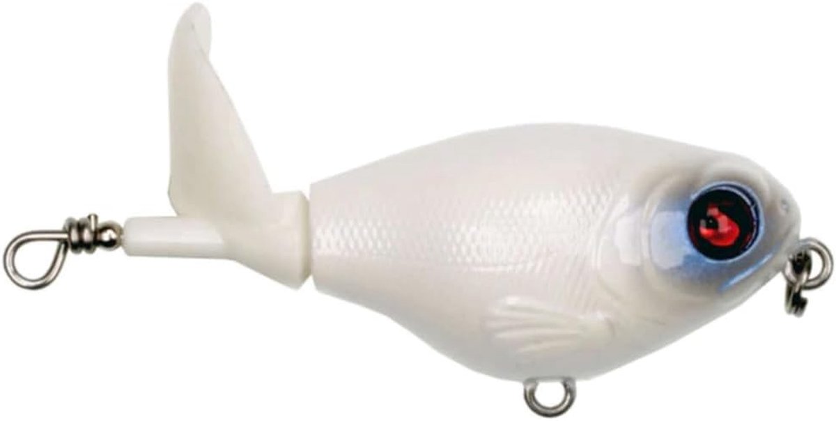 Whopper Plopper Leur - Topwater Lure Wobbler - Vissen Op Carnivoor - Uniek Laagfrequent Geluid - 60 mm - Roze