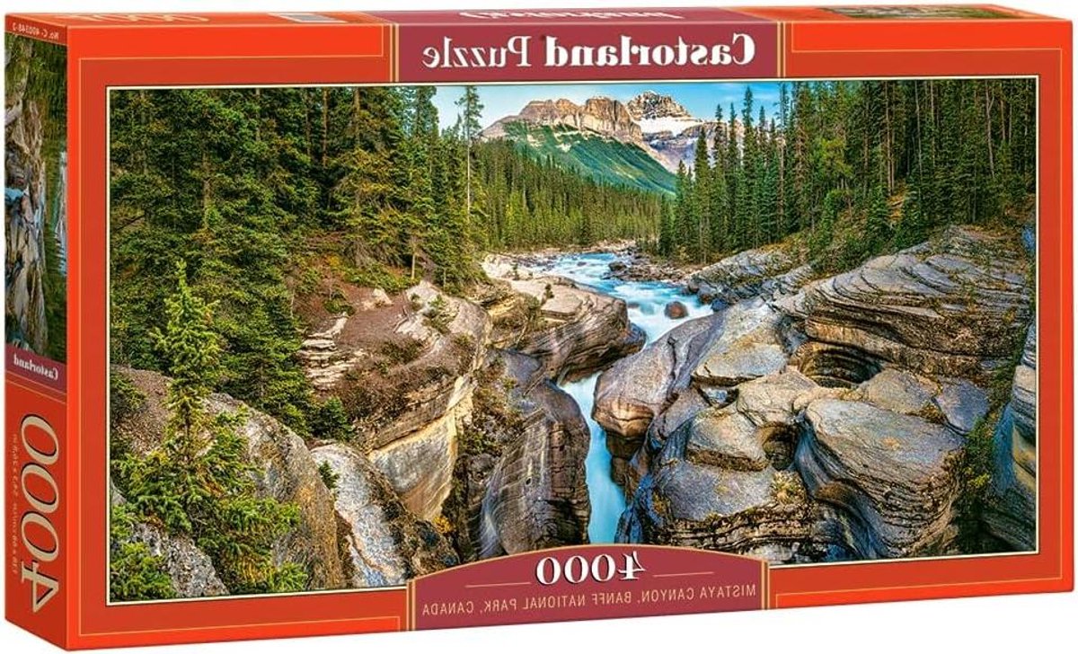 Legpuzzel Natuurzicht - Puzzel Stukjes - Ontspanning Thuis - 4000 Stukjes - 138 x 68 cm - Meerkleurig