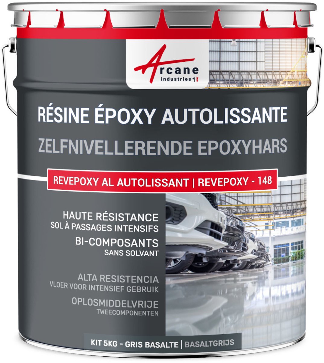 Epoxyhars Vloer, zelfnivellerend - REVEPOXY - 148