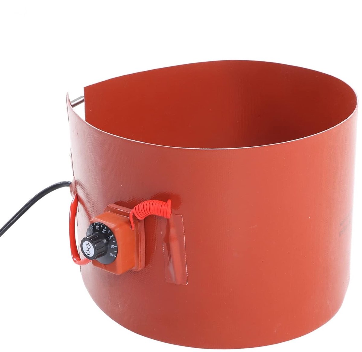 Verwarmingsmat voor 200L vaten, 1000W silicone verwarmingspad met thermostaat, ideaal voor