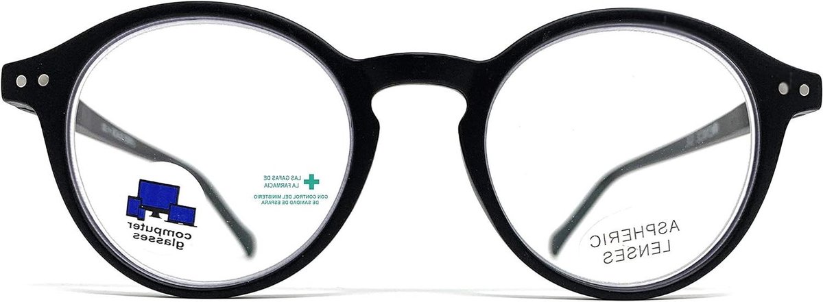 Leesbril Blauwlichtfilter - Computerbril Dames Heren - Bescherming Digitale Schermen - Neutraliseert Blauw Licht - Uniseks Volwassene - Diverse Kleuren