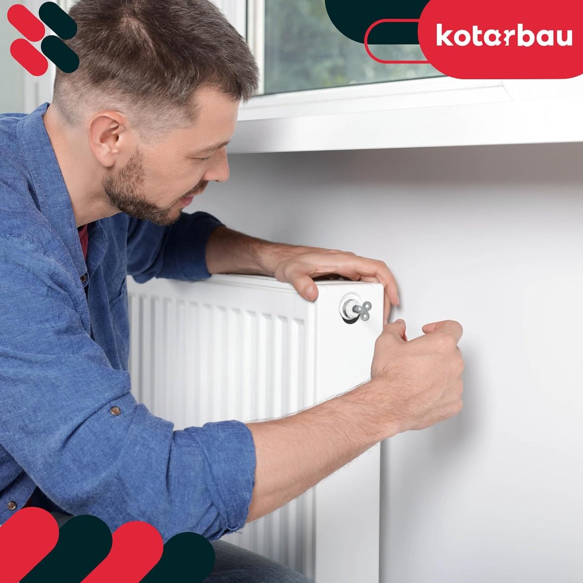 Universele Verwarmingsontluchtingssleutel Set (3 Stuks) - Radiatorsleutel voor Ontluchten